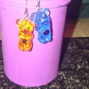 Gummy bear earrings